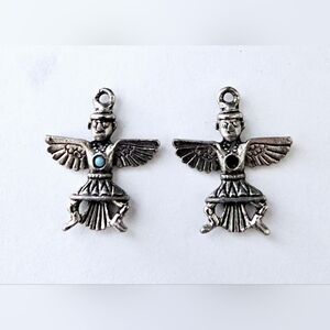 vintage Native American Knifewing charms